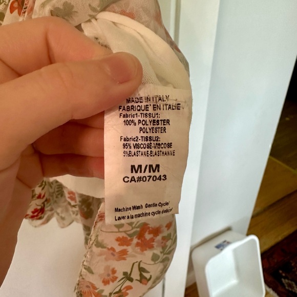 V&L Flowery Tiered Dress - Picture 10 of 10